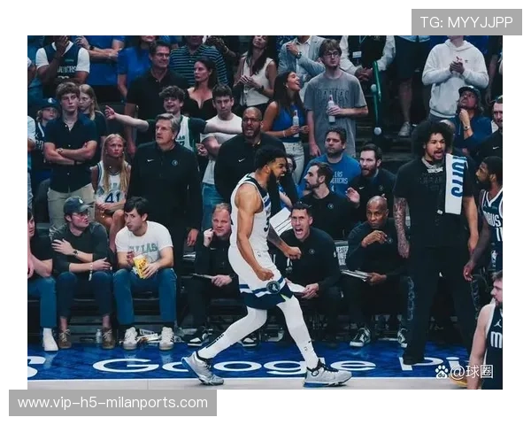 唐斯篮下连得五分，森林狼将胜利抱回家